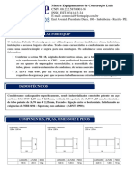 Especificação e Modelo de Montagem Do Andaime