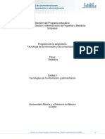 U1,2,3 - Tecnologías de La Información y Las Comunicaciones