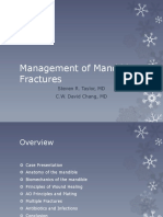 Management of Mandible Fractures