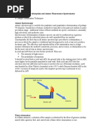 Atomic Absorption and Atomic Fluorescence Spectros