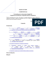 COMPETENCIAS Un Desafío para La Educación Del Siglo XXI