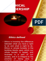 Ethical Leadership