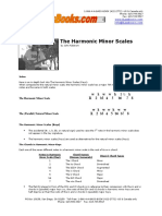 The Harmonic Minor Scales PDF