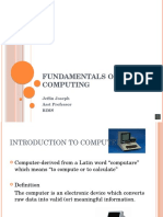 Fundamentals of Computing