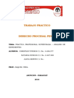 Analisis de Expediente - Procesal Penal 2016