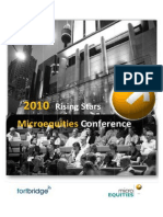 Cash Converters International at Microequities 2010 Rising Stars Microcap Conference