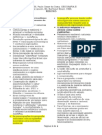 Resumo - Geografia e Modernidade