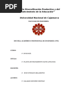 Informe Planta Tratamiento