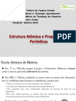 Estrutura Atômica e Propriedades Periódicas