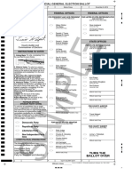 Johnson County Sample Ballot