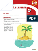 Jeu L'île Déserte - FLE