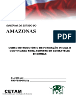 Curso Introdutório de Formação Inicial e Continuada para Agentes de Combate As Endemias