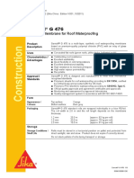 Sika PDS - E - Sarnafil G 476 PDF