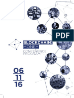 Blockchain Money London 2016 Program 