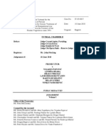 Popovic Et Al. Trial Judgement (Srebrenica Genocide) Volume I and II