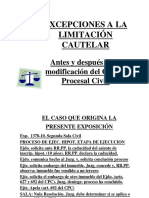 Limitacion Cautelar