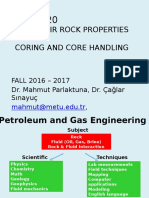 CORING (Petroleum)