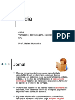 Mídia - Jornal - Vantagens, Desvantagens, Cálculos IVC