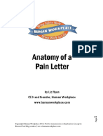 Human Workplace Anatomy of A Pain Letter Ebook PDF