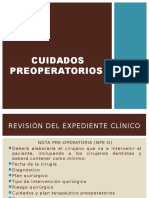 Cuidados Preoperatorios