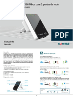 A. Modos de Operação. Introdução. 1.1 - Repetidor Wireless N. Configurações Mínimas. 1.2 - Repetidor Wireless N + Cabo RJ-45. A Embalagem Contém