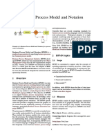 Business Process Model and Notation