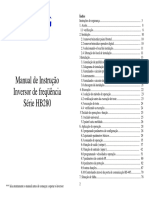 Manual de Instrução Inversor HB280 PDF