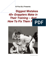 3 Biggest Mistakes - 40 Plus BJJ