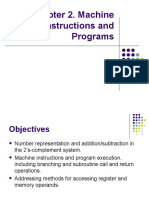 Chapter2 - Machine Instructions and Programs