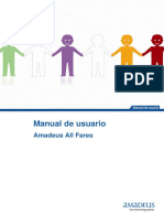 Manual - Amadeus - Allfares Advanced PDF