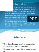 Adsorption in Physical Pharmacy