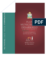 Plan Municipal de Desarrollo Tecolutla Veracruz