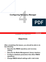 Configuring Recovery Manager