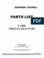 Continental Emsco F-1000 Mud Pump