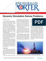 American Oil Gas Reporter - Dynamic Simulation Solves Problems