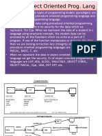 Java Is Object Oriented Prog. Lang Java Is Object Oriented Prog. Lang