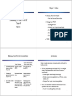 Estimating A Firm's Cost of Capital: Chapter 4 Outline