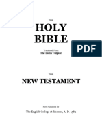 Douay-Rheims New Testament