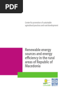 Renewable Energy and Energy Efficiency in Rural Areas in Macedonia