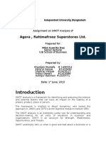 SWOT Analysis Agora - RahimAfroz Final Assignment