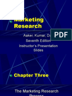 Marketing Research: Aaker, Kumar, Day Seventh Edition Instructor's Presentation Slides