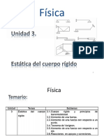 Unidad 3 Estatica Del Cuerpo Rígido