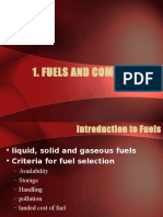 Fuels and Combustion