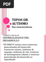 Tipos de Autismo Refe