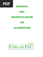 Manual Manipulador Alimentos e PDF