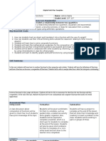 Digital Unit Plan Template