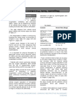 Cytologic and Hematologic Tests Arterial Blood Gases: Medical Background: Chronic Restrictive Pulmonary Disease