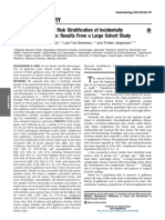 A Prediction Rule For Risk Stratification of Incidentally Discovered Gallstones: Results From A Large Cohort Study