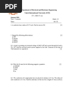 Department of Electrical and Electronic Engineering United International University (UIU)