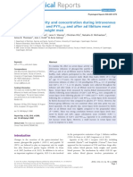 Serum Lipase Activity and Concentration During Intravenous Infusions of GLP-1 and PYY and After Ad Libitum Meal Ingestion in Overweight Men